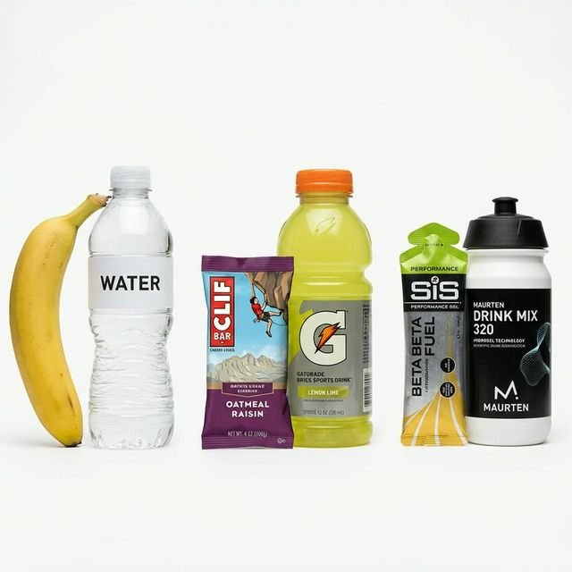 Alimentación ciclista en ruta